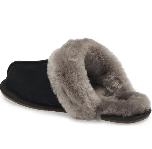 Scuffette II Womens Slippers - Black