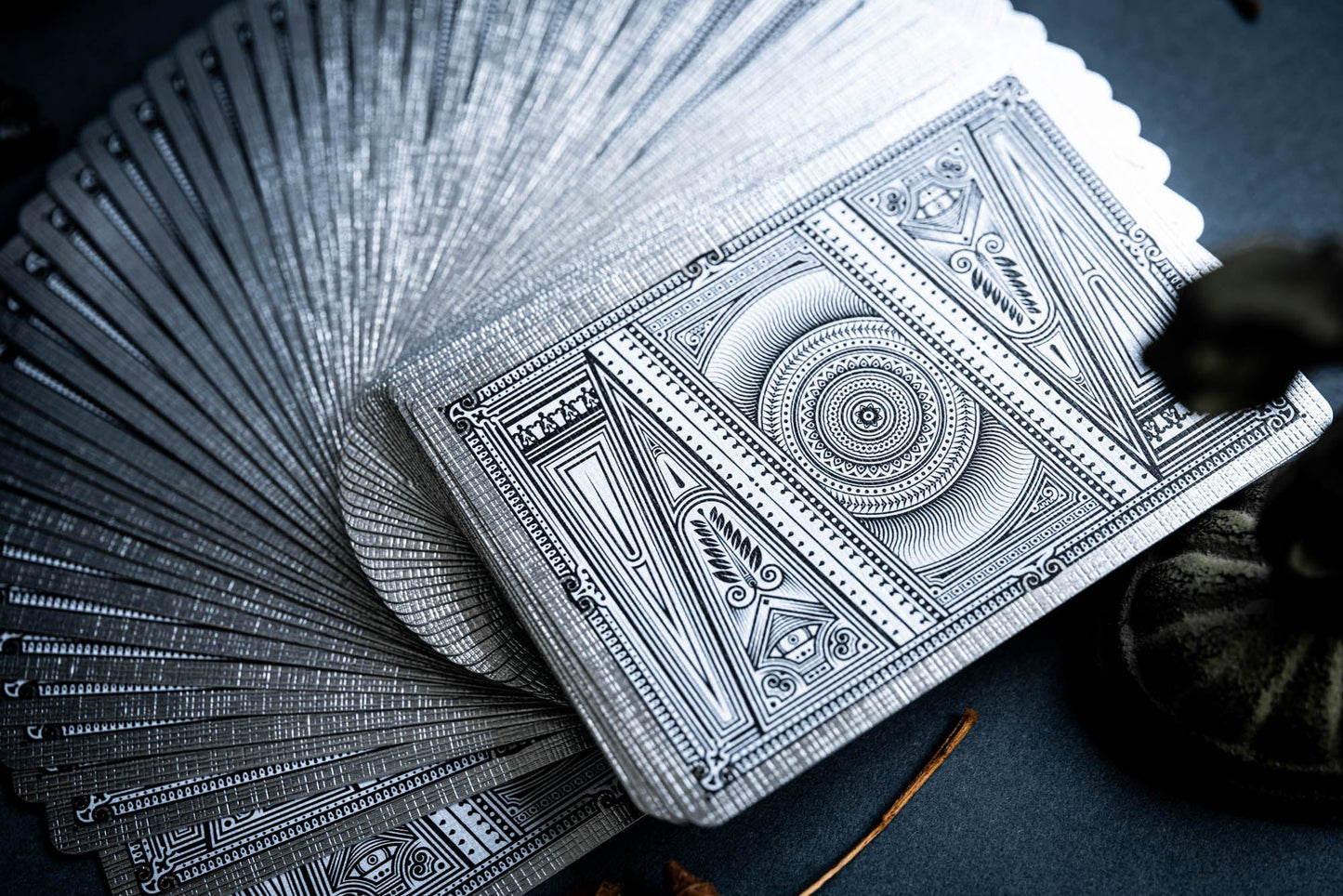 Platinum Invocation Luxury Playing Cards