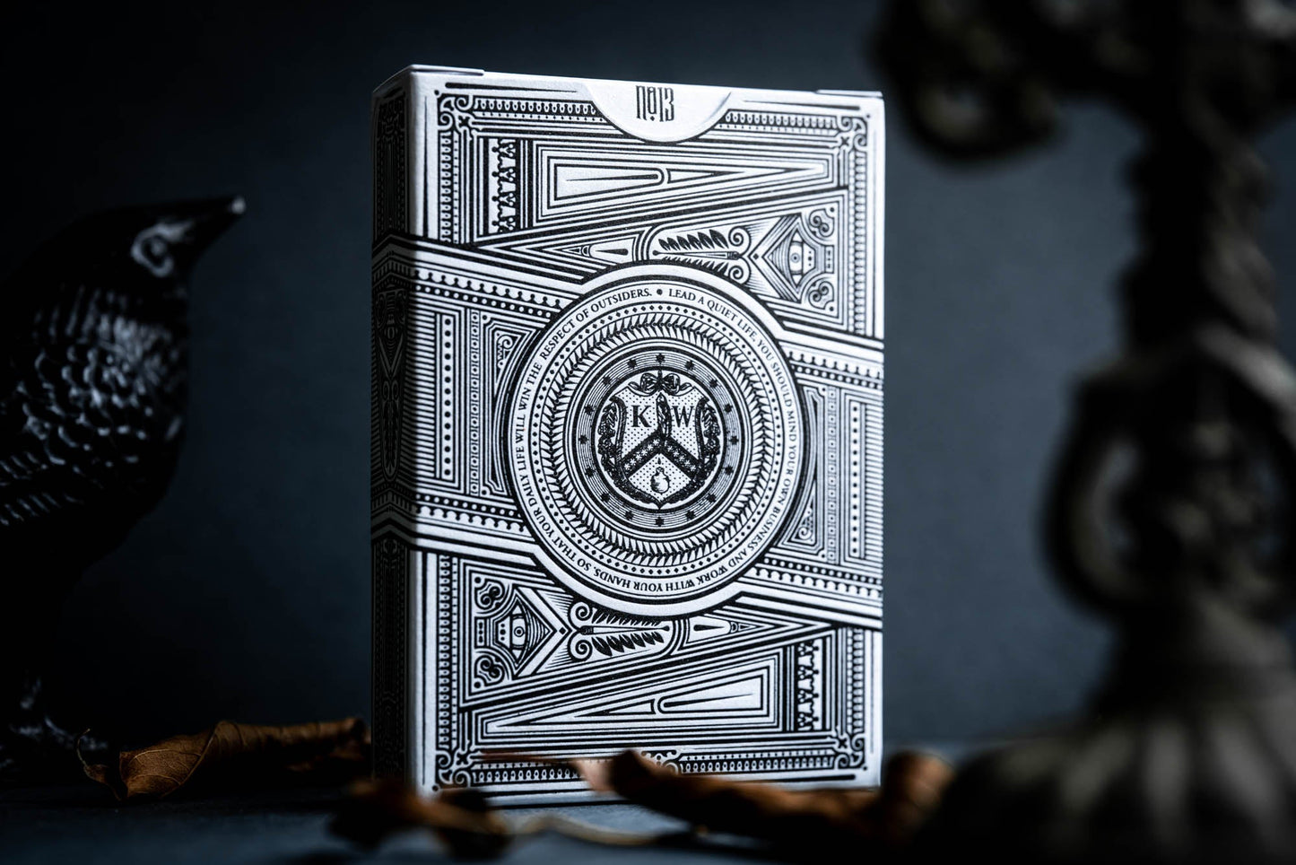 Platinum Invocation Luxury Playing Cards