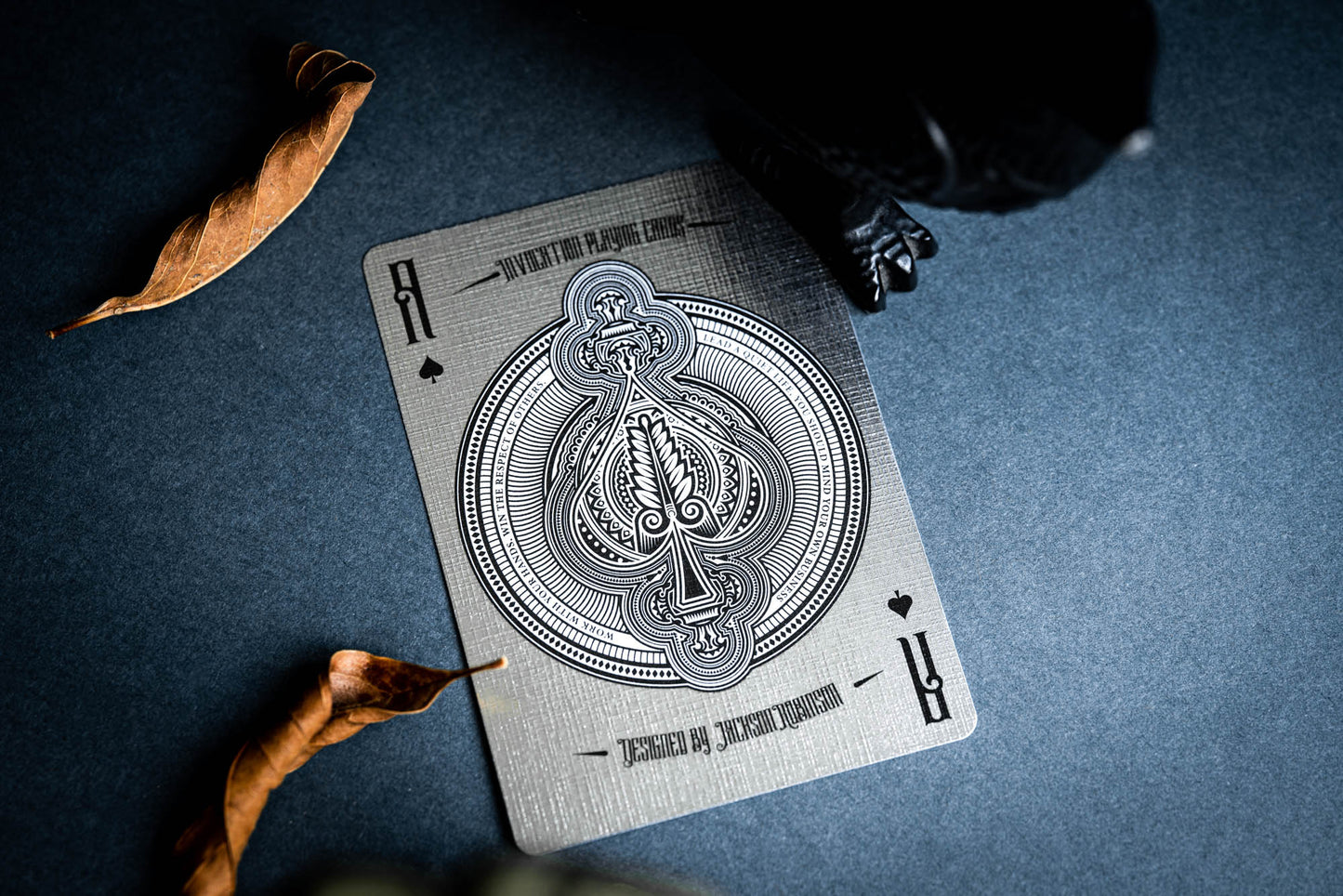 Platinum Invocation Luxury Playing Cards