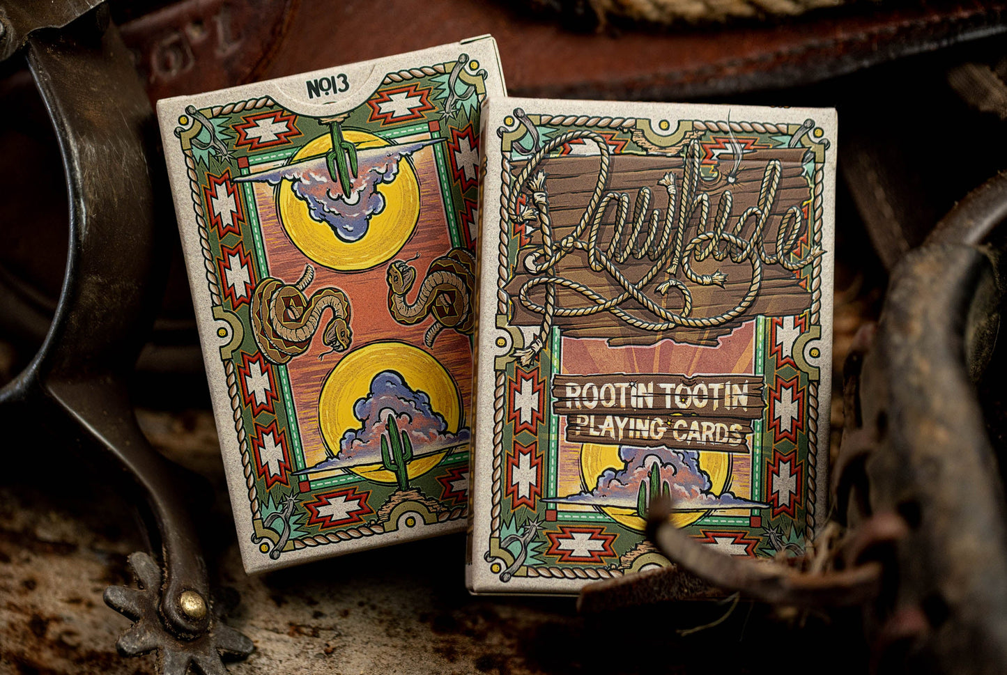 Rawhide Luxury Playing Cards