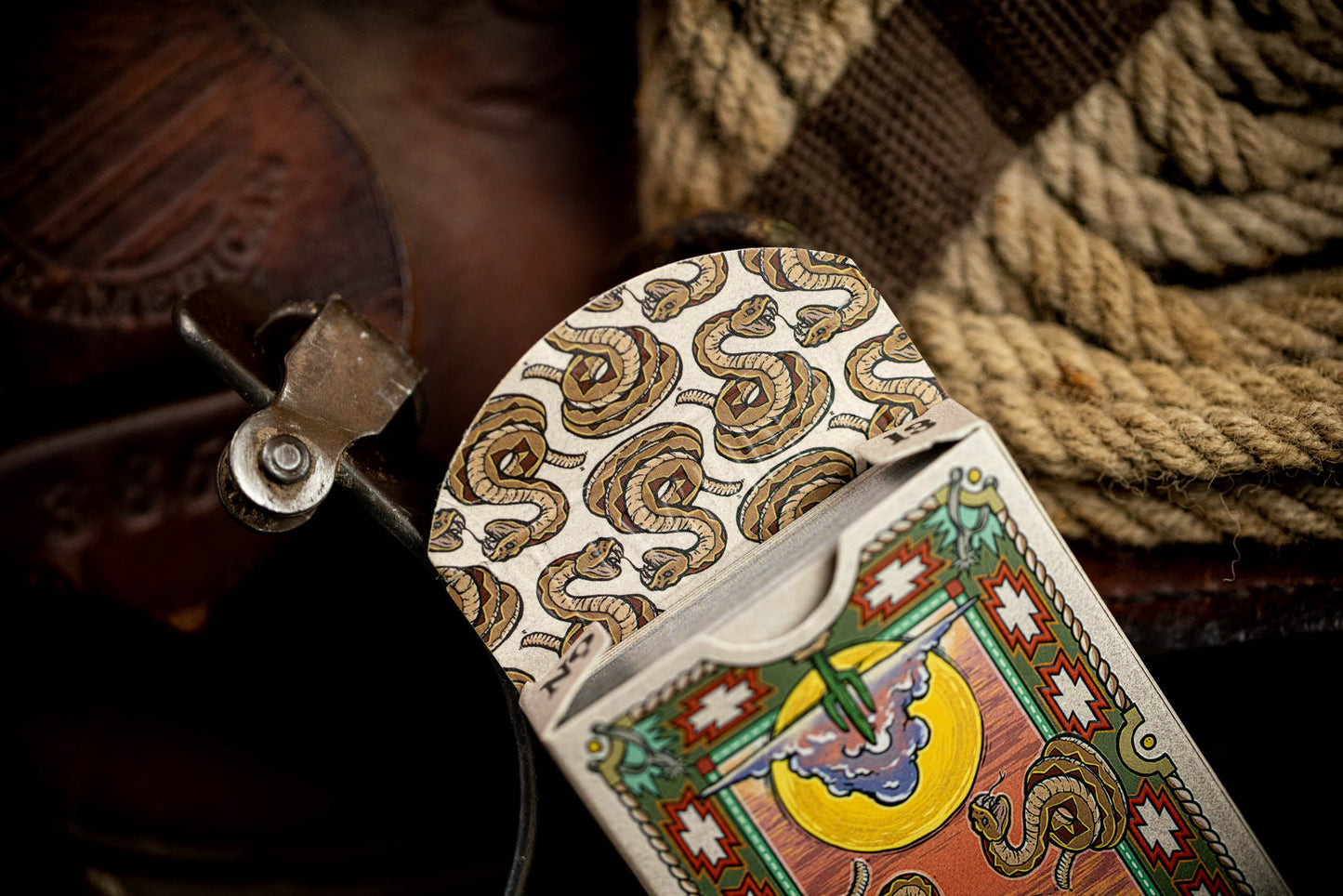 Rawhide Luxury Playing Cards