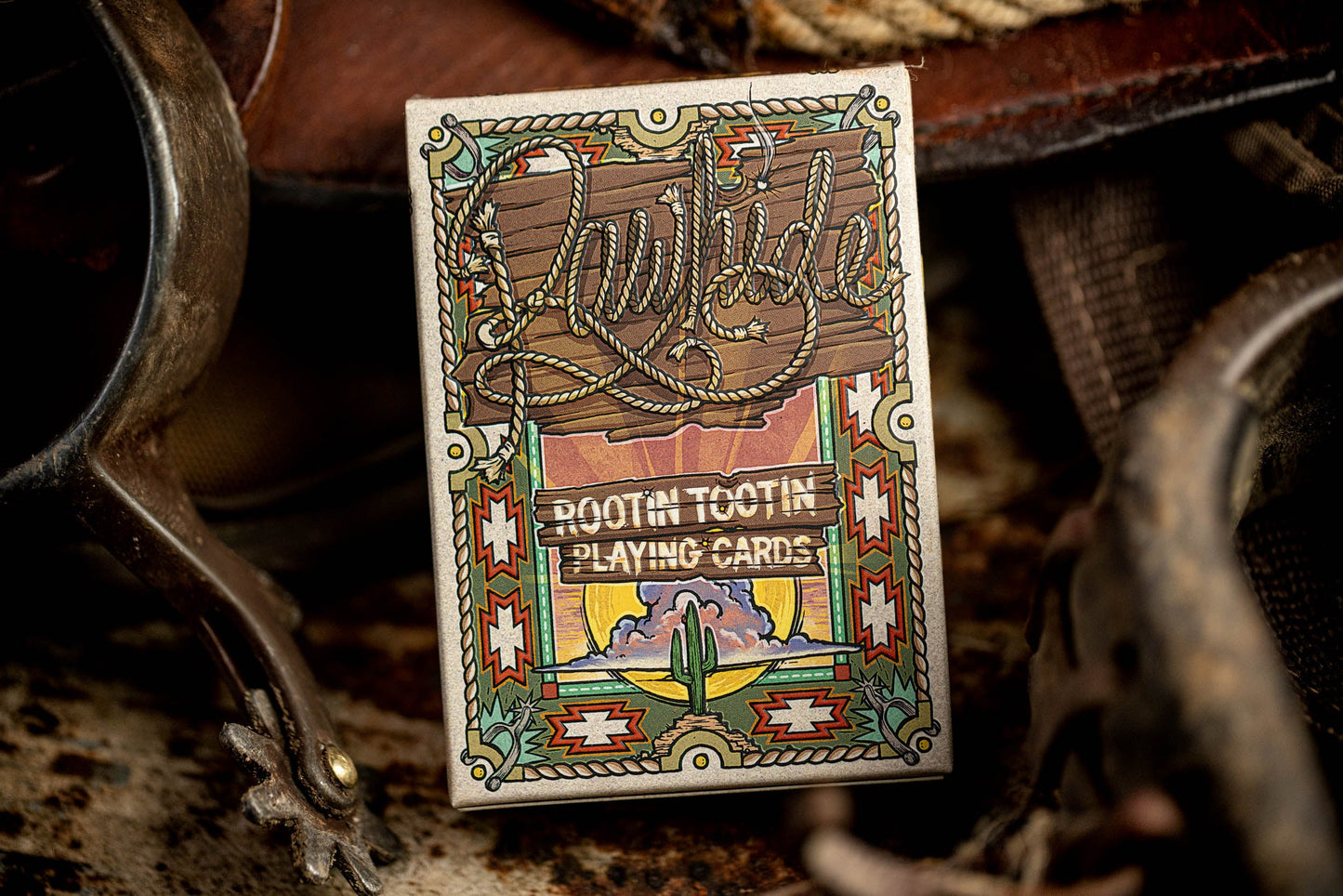 Rawhide Luxury Playing Cards