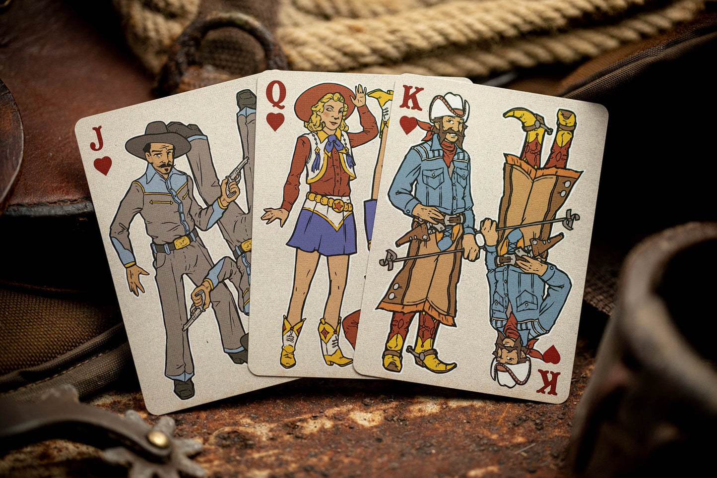 Rawhide Luxury Playing Cards