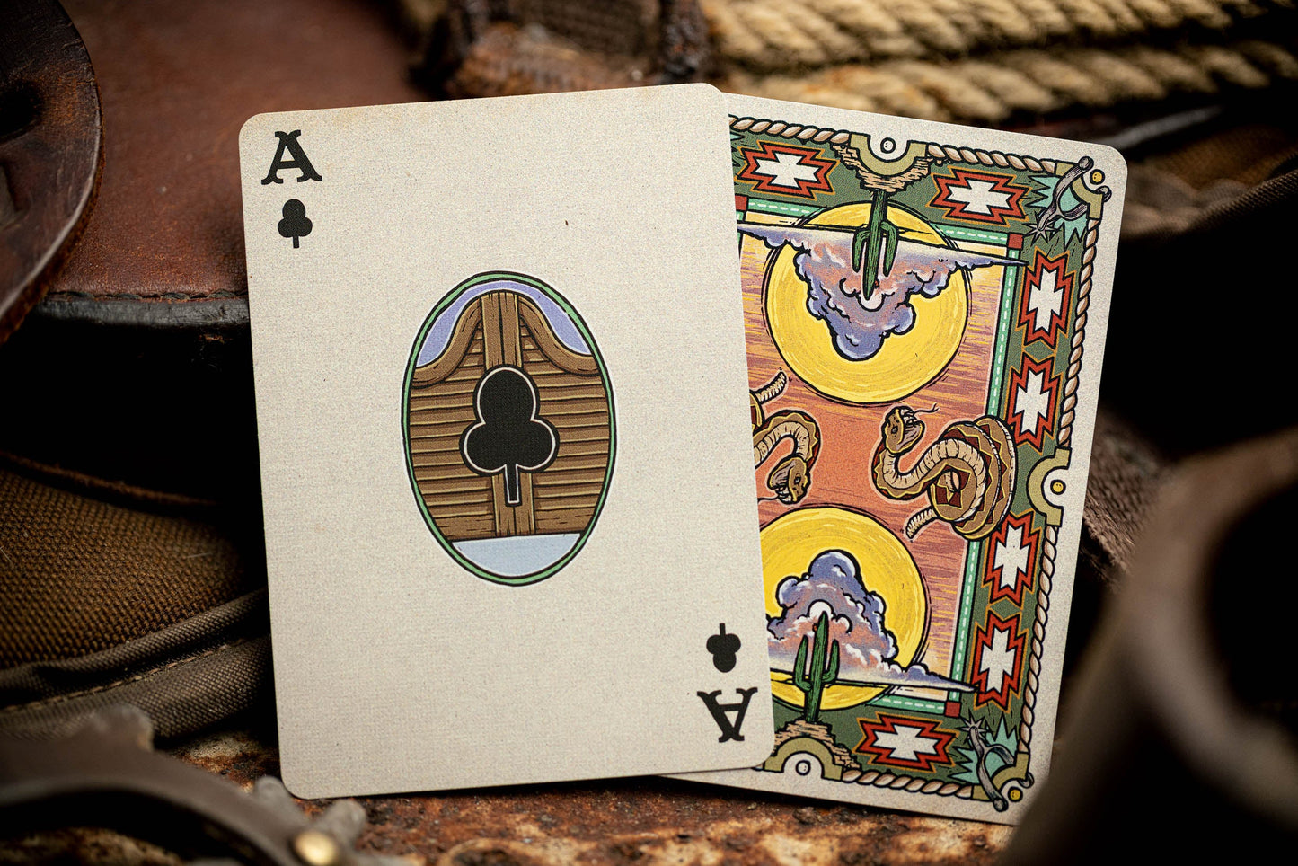 Rawhide Luxury Playing Cards