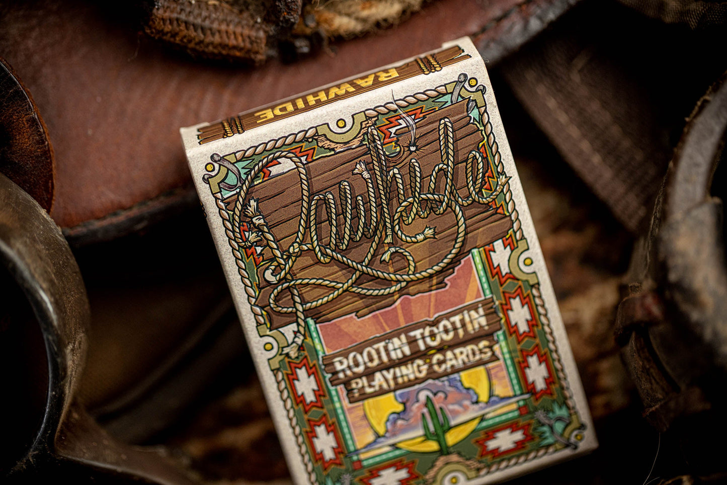 Rawhide Luxury Playing Cards