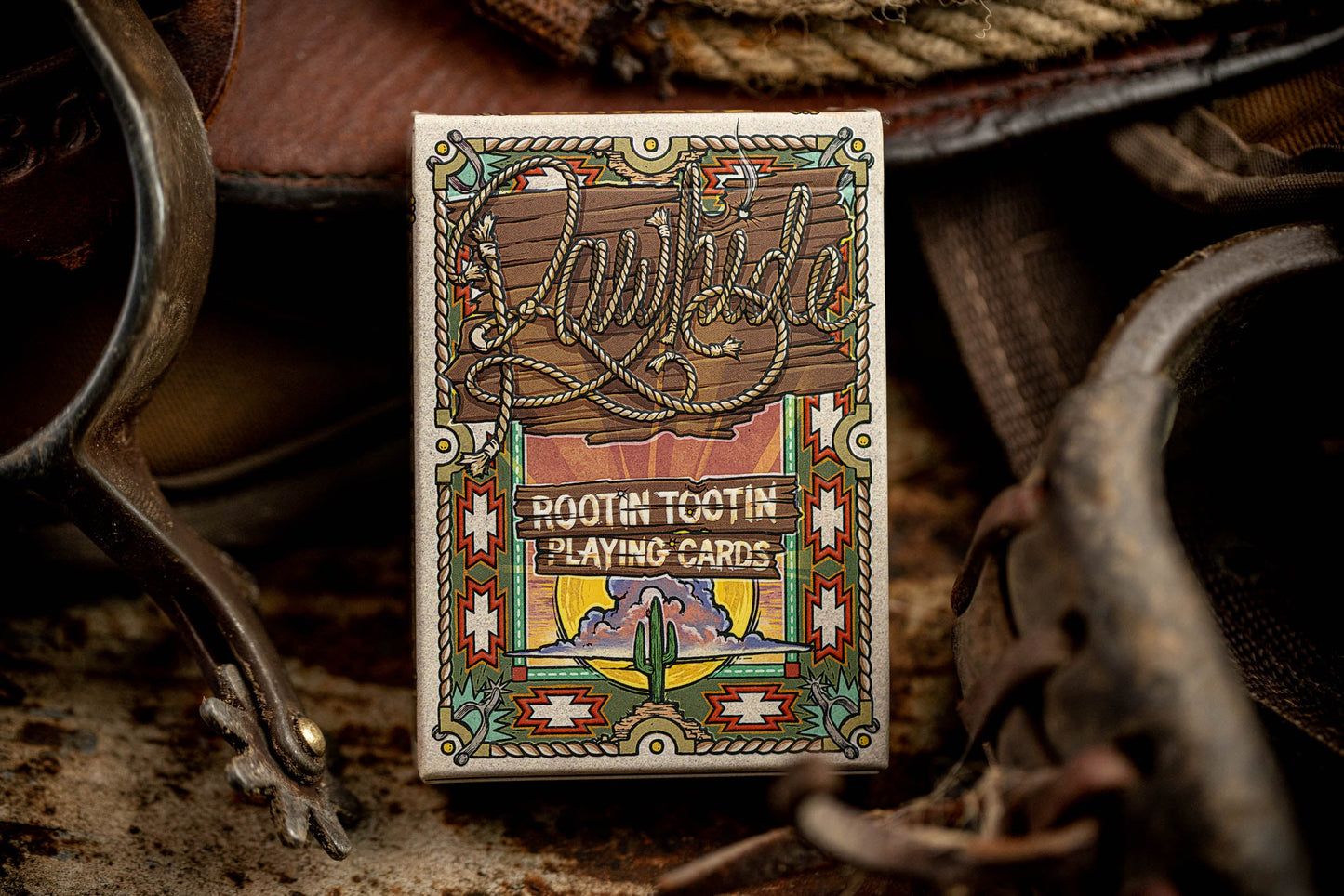 Rawhide Luxury Playing Cards