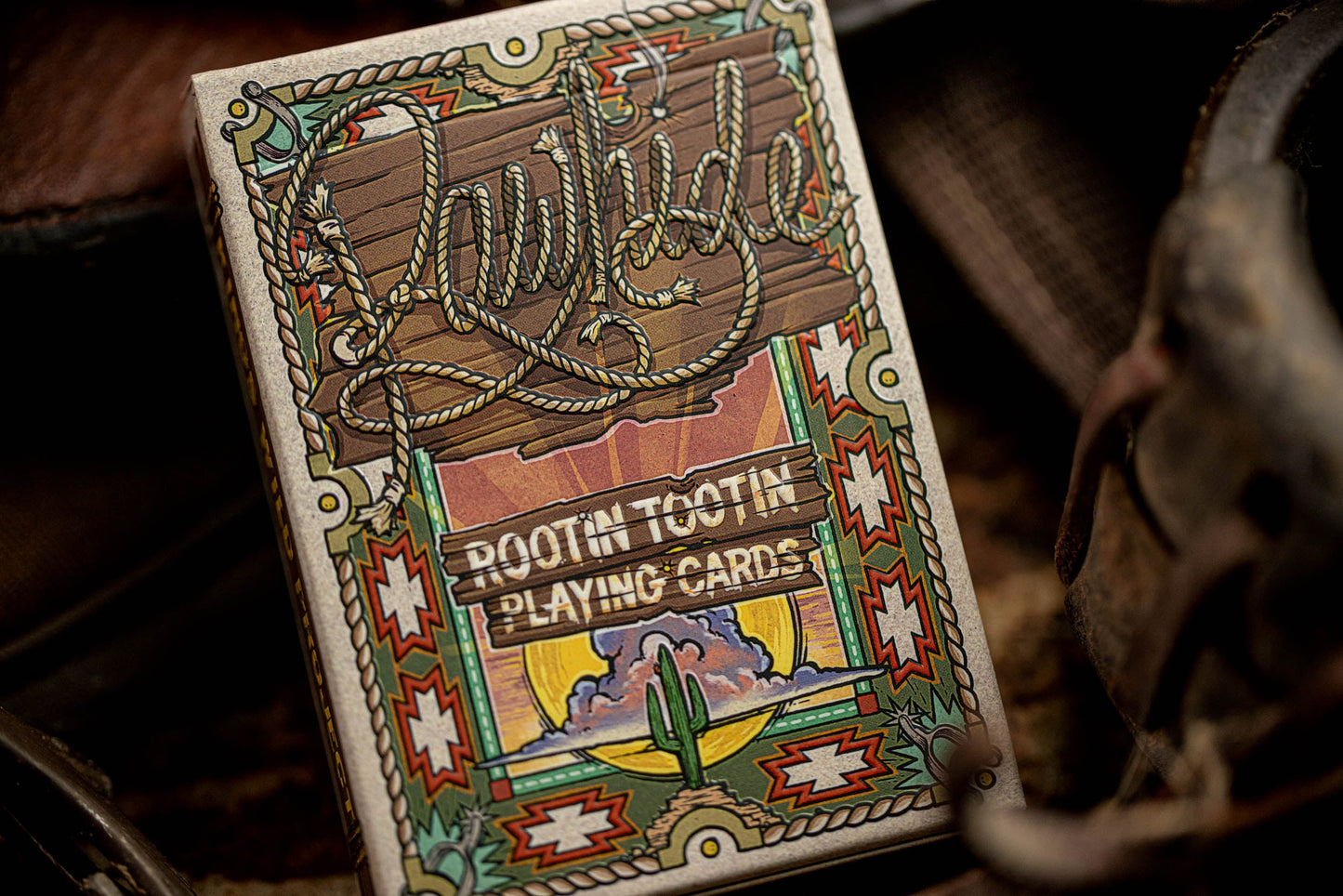 Rawhide Luxury Playing Cards