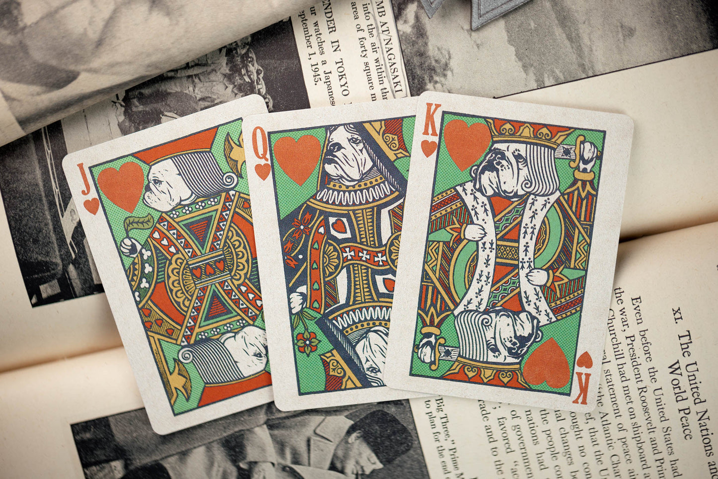 Stiff Upper Lip Luxury Playing Cards