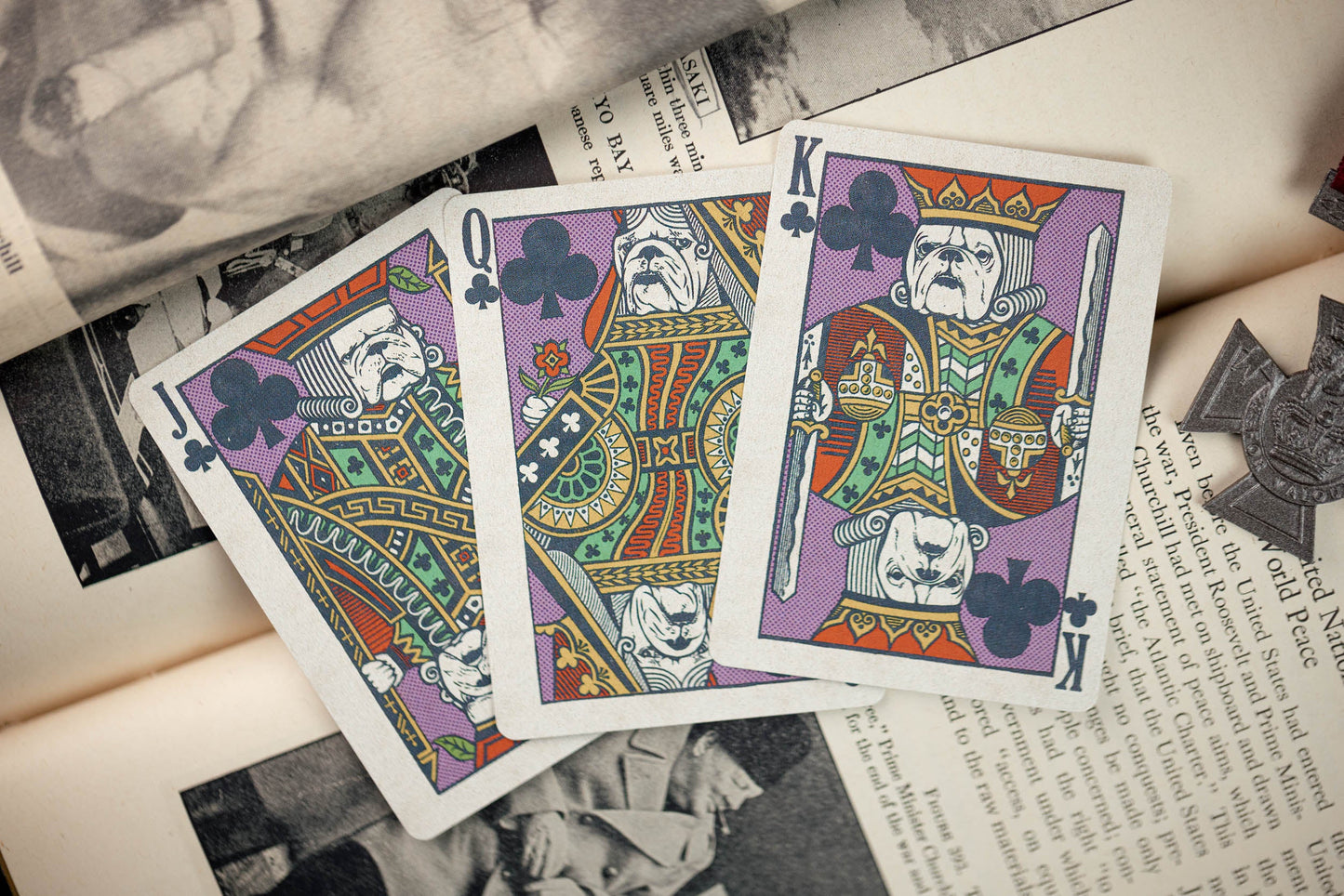 Stiff Upper Lip Luxury Playing Cards