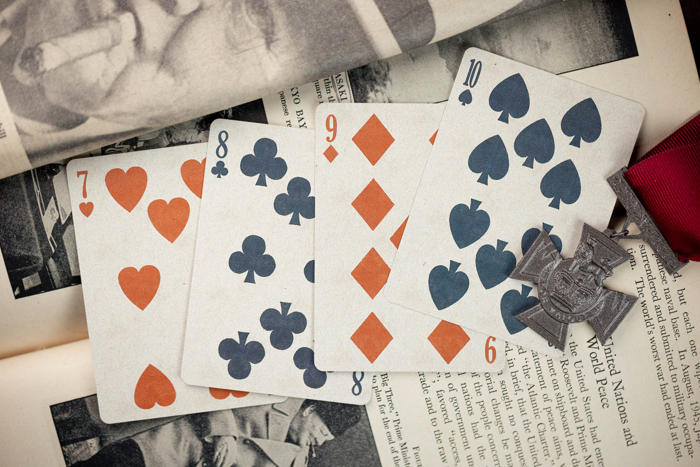 Stiff Upper Lip Luxury Playing Cards