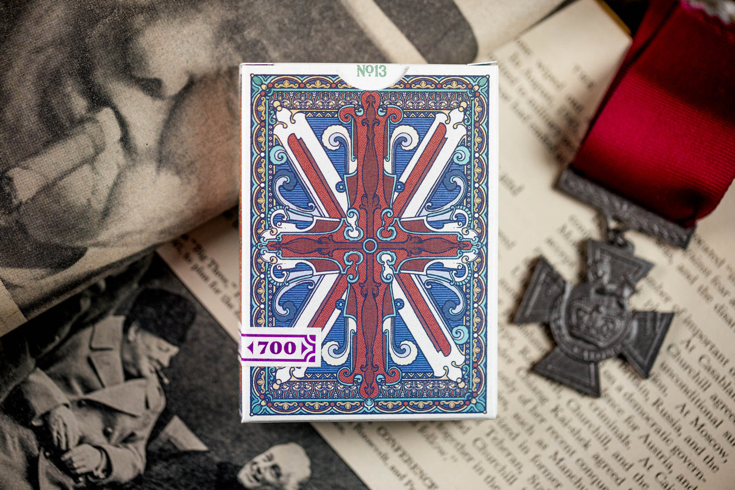 Stiff Upper Lip Luxury Playing Cards