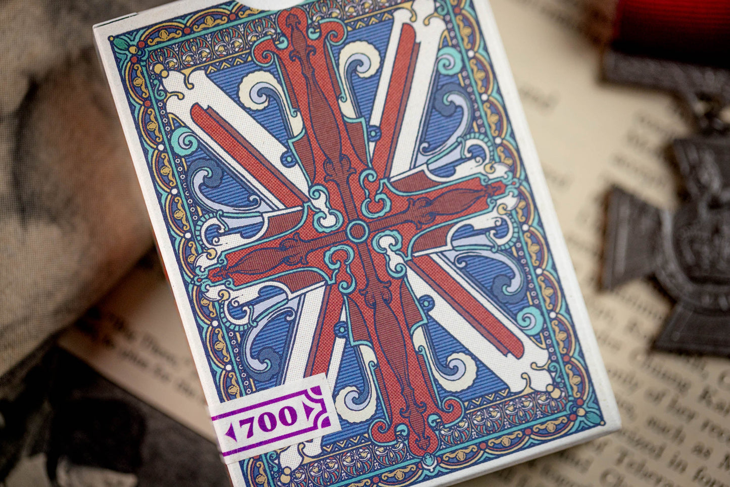 Stiff Upper Lip Luxury Playing Cards