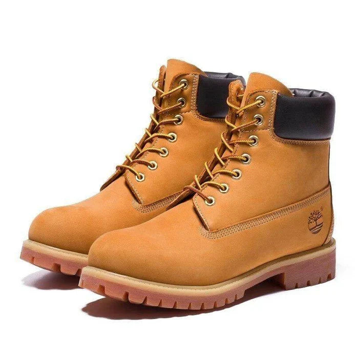 Premium 6 Inch Yellow Boots Mens